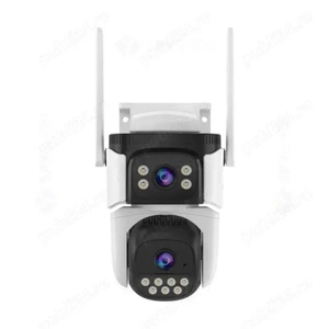 Camera supraveghere IP Speed Dome WiFi PT Vstarcam Dual Lens CS621DR, 3 MP, 4 mm, microfon