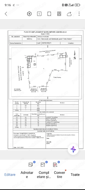 Teren excelent de vanzare