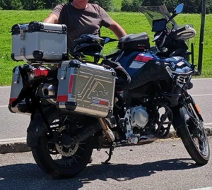 BMW F 850 GS Trophy - Albastru Gravity 