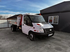 ford tranzit basculabil cu macara - imagine 3