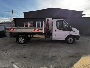 ford tranzit basculabil cu macara - imagine 2