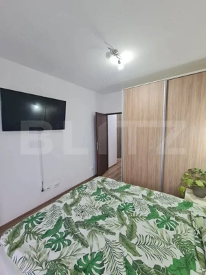 Apartament mobilat si utilat, 2 camere, 54 mp utili, parcare, zona Roata Faget - imagine 11
