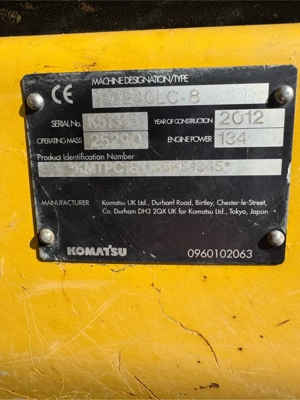 Excavator Komatsu PC240LC - imagine 4