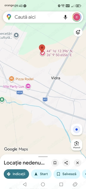 Teren intravilan Vidra Ilfov 