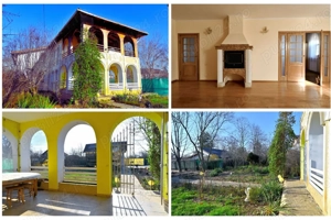 Vanzare vila 6 camere 264mp + garaj + garsoniera separata + 1490mp Centru Snagov