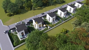 Vila individuala premium -5 camere - teren 470mp - Str.Aviatorilor - imagine 2