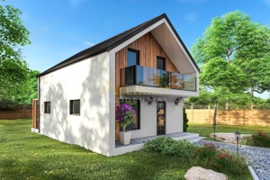 Casa individuala - 4 camere - 104 mp utili - 325 mp teren