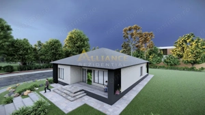 Casa Individuala | P+Pod | 4 camere | Incalzire prin pardoseala - imagine 2