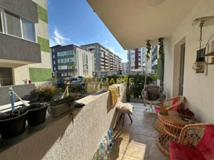 Apartament 2 camere cu gradina, Mobilat si Utilat + Parcare