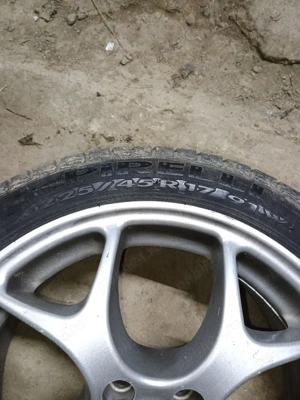 jante 17 +cauciucuri de vara  - imagine 3