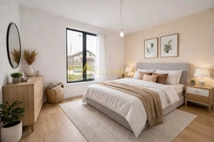 Casa individuala- 4 camere - 2 bai- incalzire pardoseala - imagine 4