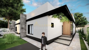 Casa individuala - 3 camere - 2 bai -361 mp teren