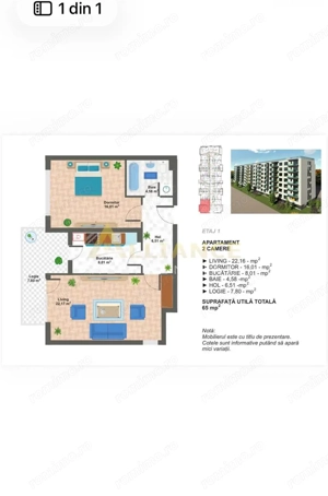 Apartament 2 camere Aparatorii Patriei 15 minute - imagine 10