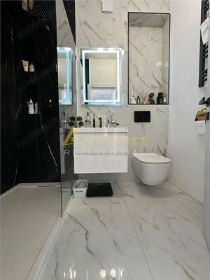 APARTAMENT LUX 2 camere MOBILAT cu GRADINA bloc NOU - imagine 5