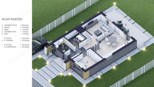 Vila superba- 5 camere- 132mp utili- 3 bai- dressing - imagine 4