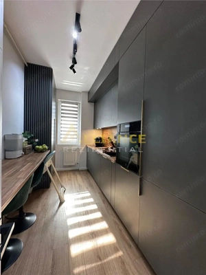 APARTAMENT LUX 2 camere MOBILAT cu GRADINA bloc NOU - imagine 2