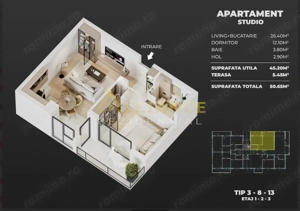 Soseaua Leordeni Ap 2 Camere - imagine 2