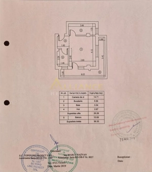 Garsoniera 34 m² de vanzare - bloc modern 2016, - imagine 3