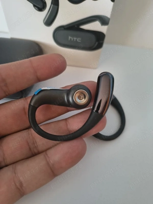 Căști Bluetooth True Wireless HTC over ear Translator Titanium Black  - imagine 3