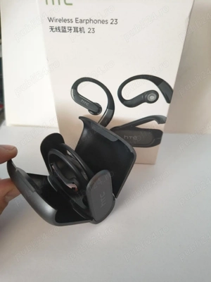 Căști Bluetooth True Wireless HTC over ear Translator Titanium Black  - imagine 5