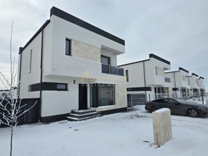 Vila cu 4 camere  #238;n ansamblu rezidential  - Comuna Berceni