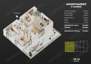 Leoreni Apartament 2 Camere - imagine 6