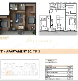 Apartament 3 camere Aparatorii Patriei - imagine 3