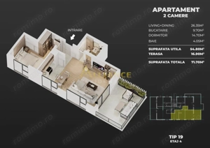 Ame Residence Exclusivitate  Proiect nou ap 2 si 3 camere - imagine 13