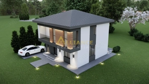 Casa moderna in ansamblu de case Comuna Berceni