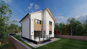 Vila individuala | P+1E | 4 camere | 3 bai | Teren 425 mp - imagine 6