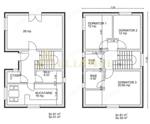 Casa individual? 4 camere 3 bai  #238;n Magurele, zona centrala, Institutul Laser - imagine 3