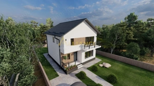 Vila individuala | P+1E | 4 camere | 3 bai | Teren 425 mp - imagine 4
