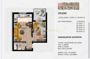 5 Minute Metrou Berceni - Finalizare August 2026 - Garsoniera - imagine 6