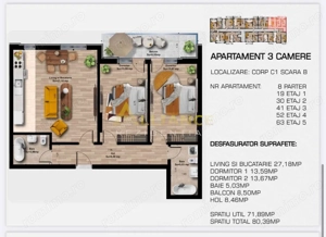 5 Minute Metrou Berceni - Finalizare August 2026 - Garsoniera - imagine 7