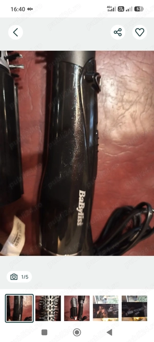 Perie rotativa BaByliss Big Hair Dual AS962ROE - imagine 4