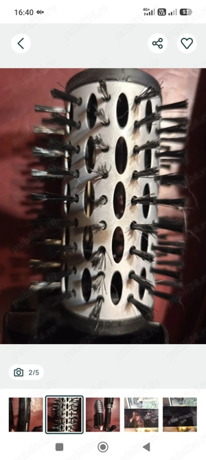 Perie rotativa BaByliss Big Hair Dual AS962ROE - imagine 5