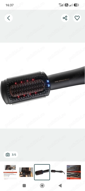 Perie Electrica Concept VH6040 cu Infrarosu si ionizator - imagine 4