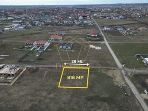 COM 0% Teren constructii casa individuala sau duplex | Mosnita Noua