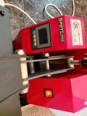 Presa termica 40 40 cm SpotLINE   defecta (pentru piese   reparatie)