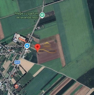 Teren agricol extravilan in Itesti de vanzare - imagine 2