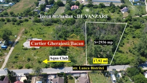 Teren de vanzare in Bacau