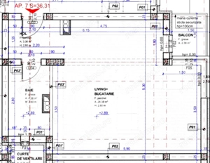 Apartament cu o camera, 36 mp, etajul 1, mobilat, utilat, Zona Torontalului - imagine 5