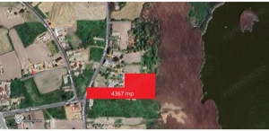 Teren intravilan 4367 mp – Salcioara – deschidere la lac - imagine 2