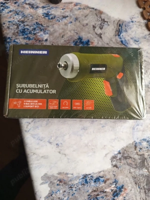 Șurubelniță cu acumulator NOU!