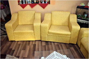 Canapea cu fotolii - imagine 3