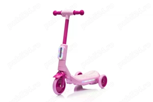 Trotineta electrica Kinderauto Aquamist cu aburi, lumini 30W 6V - imagine 4