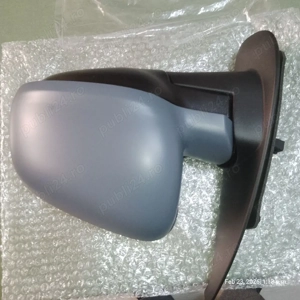 Oglinda nouă exterioara stanga completă Renault kangoo anii de fabricație 2014-2017 negru cu gri - imagine 5