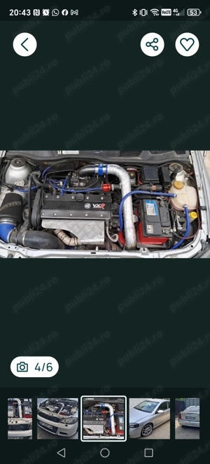 Vând Opel Bertone z20let turbo 350hp - imagine 3