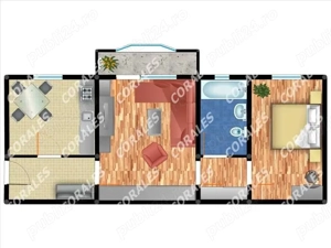 Mobilat. Utilat. Imobil Izolat termic exterior - Cu Mansarda Deasupra - imagine 13