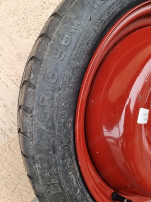 Rezerva Roata Slim Originala NOUA 16"Renault Dacia Logan  - imagine 4